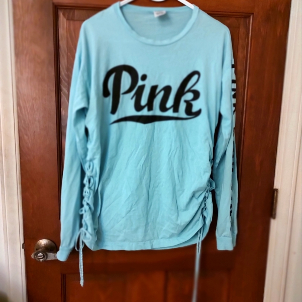 (Pink) long sleeve shirt